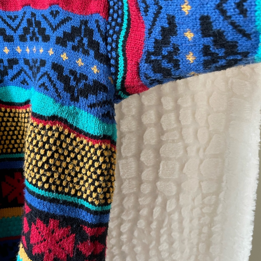 Elevenparis: Mens multi color Knit Sweater (S). - Picture 4 of 12
